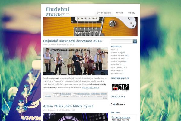 Tropicala theme site design template sample