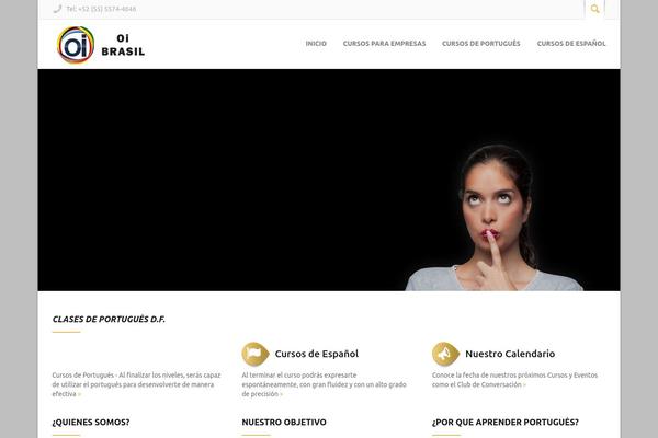 Norma theme site design template sample