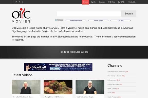oicmovies.com site used Theme51988
