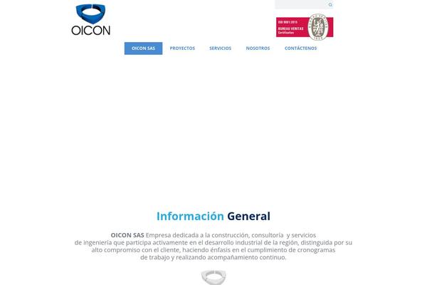 oiconingenieria.com site used Oicon