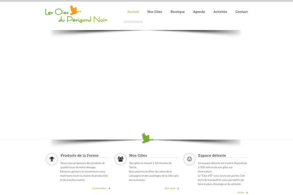 Futura theme site design template sample