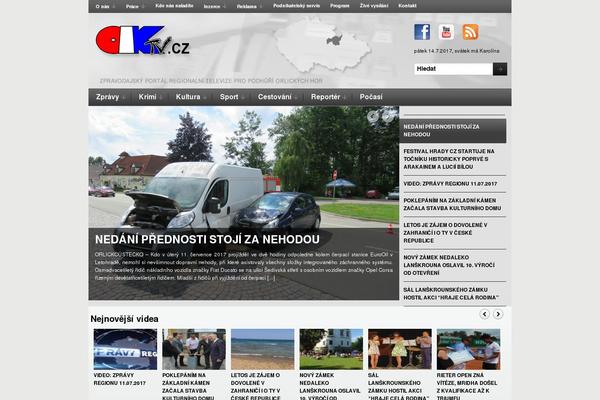 Magazinum theme site design template sample