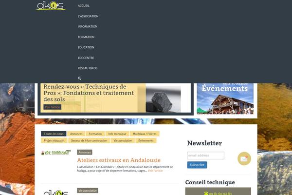 oikos-ecoconstruction.com site used Oikos-ecoconstruction