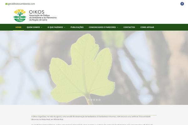 Total theme site design template sample