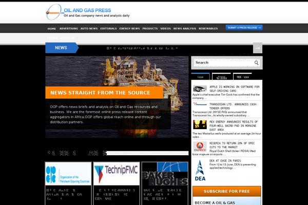 Site using Qode-news plugin
