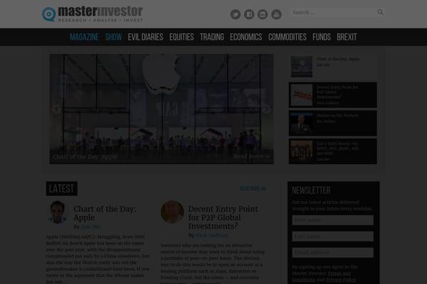 Site using Alligator Popup plugin