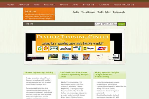 Site using CC Child Pages plugin