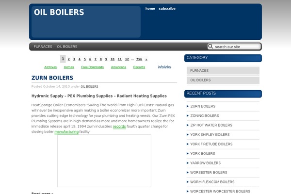 oillboiler.com site used New Balance of Blue