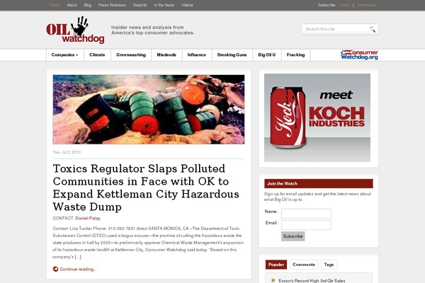 Fresh News theme site design template sample