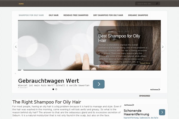 Aggregate theme site design template sample