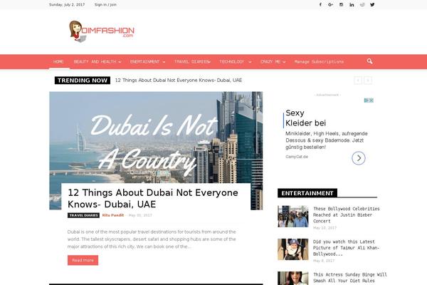 Site using Tribulant Newsletters plugin
