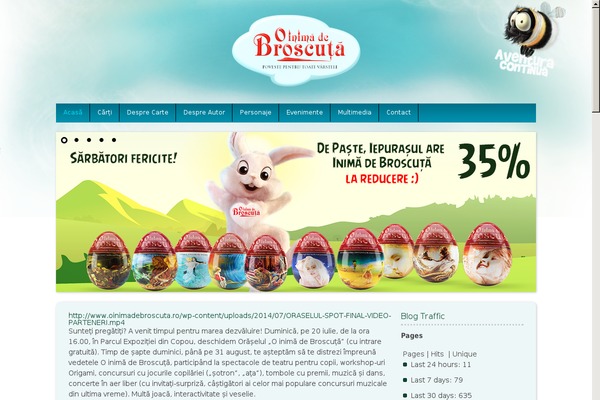 Pekaboo theme site design template sample