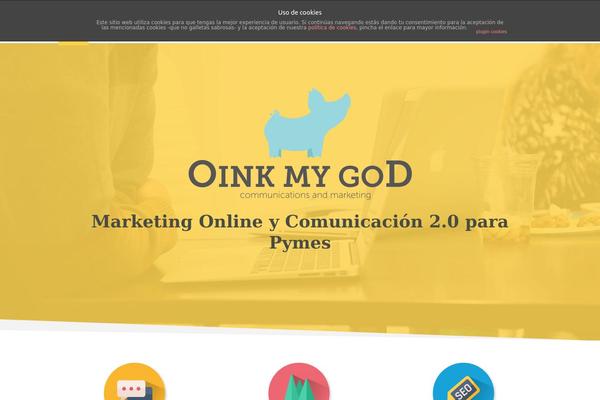 Boldial WP website example screenshot