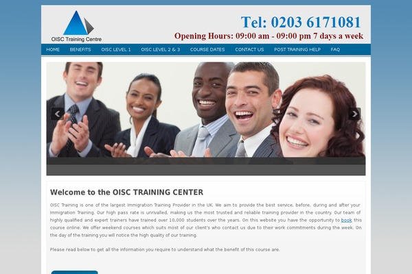 oisc-training.co.uk site used Bizpro