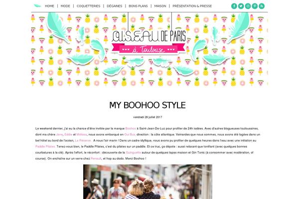 Site using Social plugin