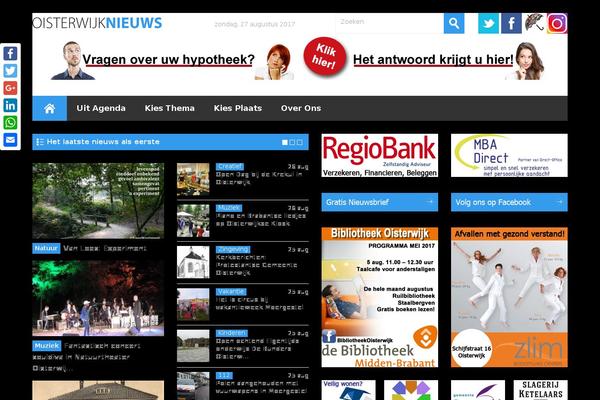 Metro theme site design template sample