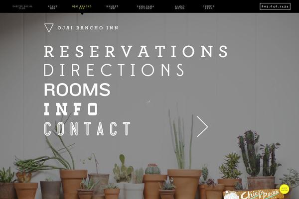 rancho theme websites examples