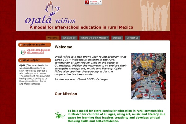 Final theme site design template sample