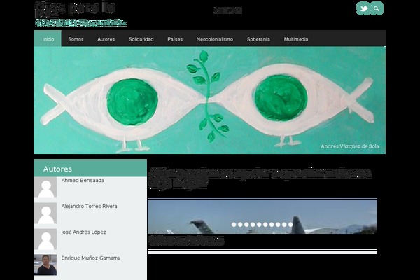 Site using Display Authors Widget plugin