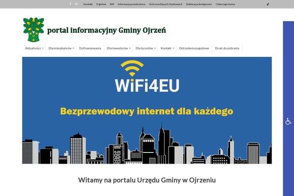 Tempera theme site design template sample