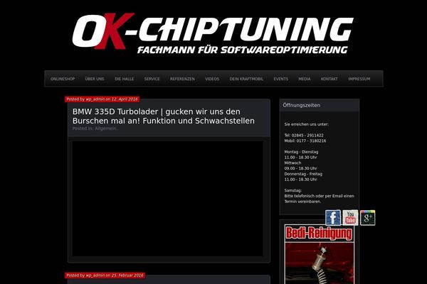 Parament theme site design template sample