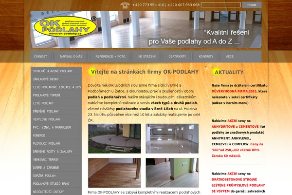 Site using Folder Gallery plugin