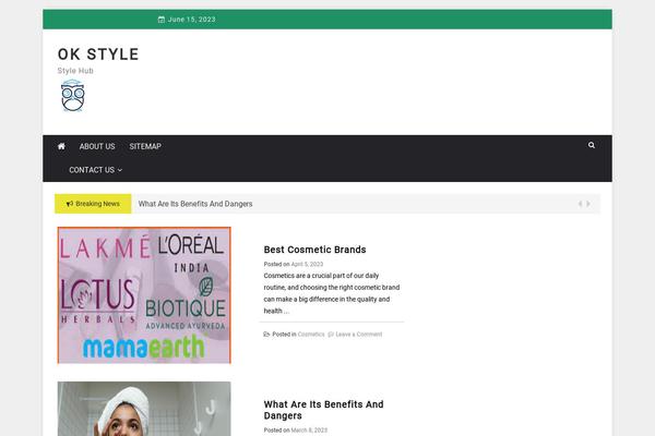 Greenturtle-mag theme site design template sample