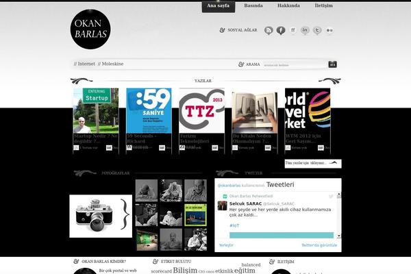 okanbarlas.com site used Okanbarlas
