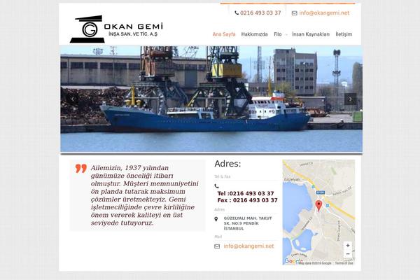 Bretheon theme site design template sample