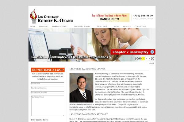 Site using Fancy Header Slider plugin