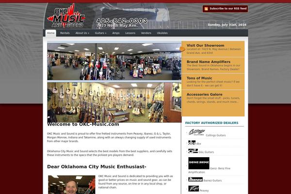 The Station theme site design template sample