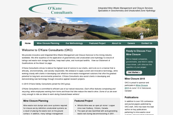 okc-sk.com site used Okane-consultants.2011