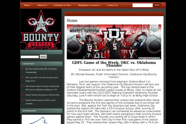 eGamer theme site design template sample