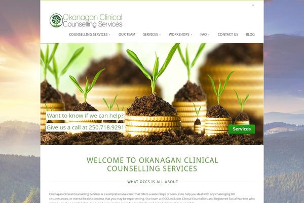 Terra theme site design template sample