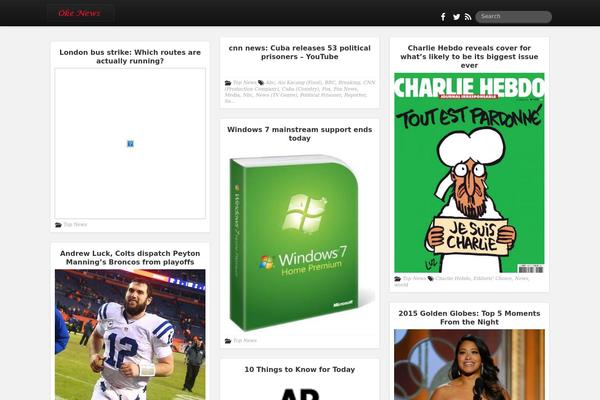 oke.co site used Curation-news