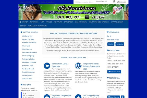 Indostore5.0.2 theme site design template sample