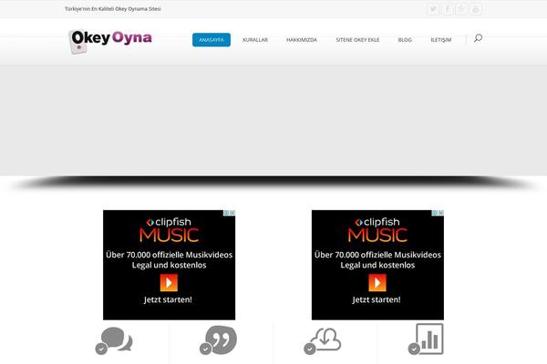 inCreate theme site design template sample