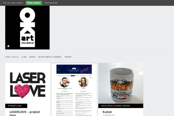 Gridly theme site design template sample