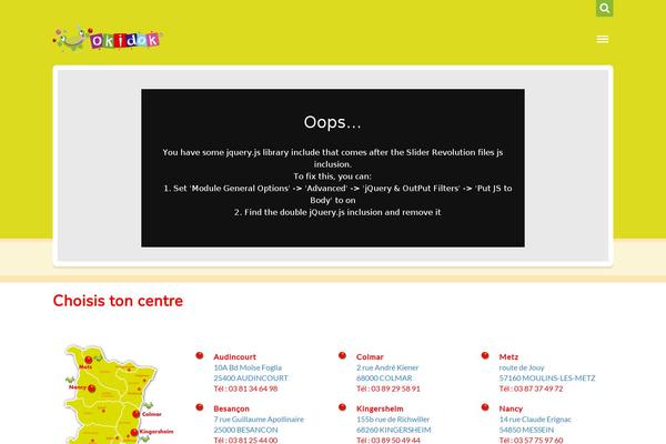 okidok.fr site used Happykids-child