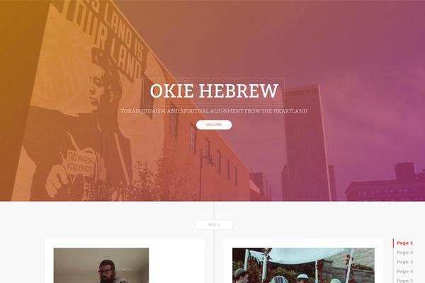 okiehebrew.com site used Magazine