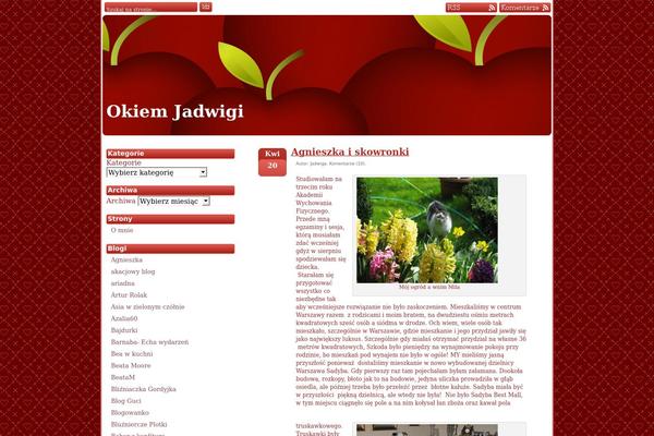 Red Delicious theme site design template sample