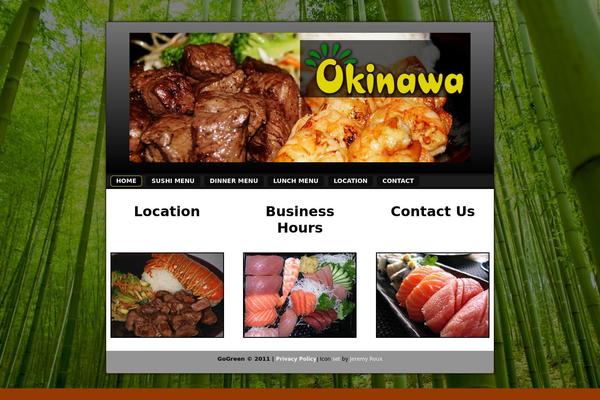 okinawamarietta.com site used Okinawawp2