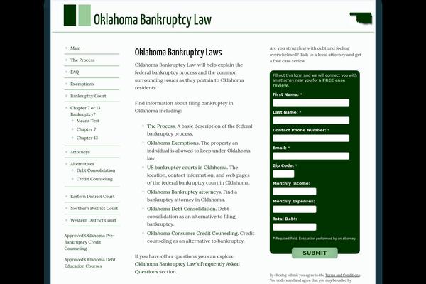 oklahoma-bankruptcy.com site used Focus