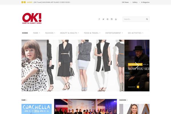 Site using Social Icons plugin