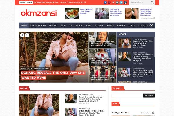 Foxiz theme site design template sample