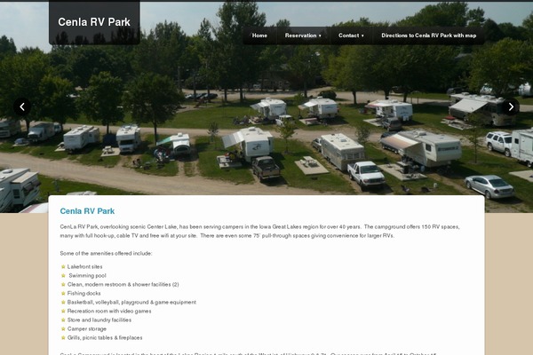 The Place theme site design template sample