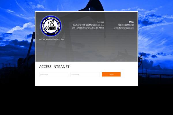 okoilandgas.com site used Ohog_theme