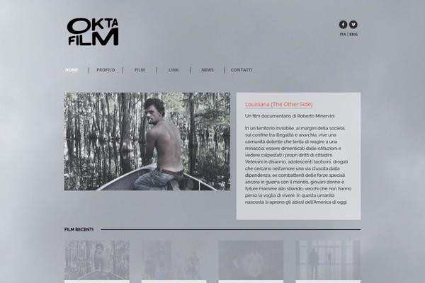 Riviera theme site design template sample