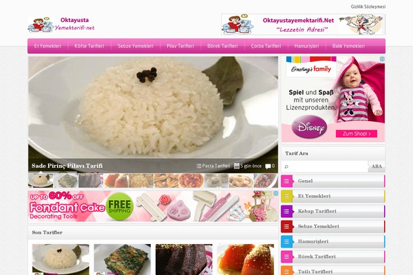 oktayustayemektarifi.net site used Lara