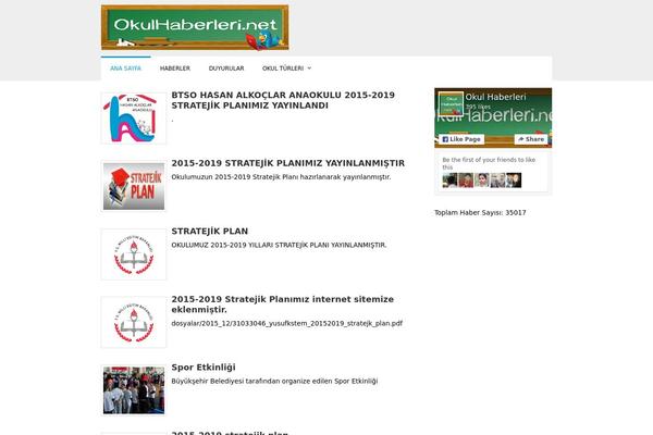okulhaberleri.net site used Okulhaberleri